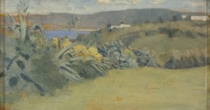 Tanger táj, 1885 körül (olaj, panel)