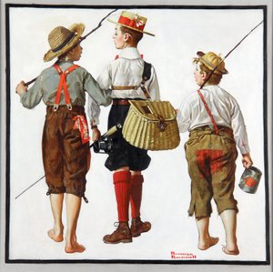 Horgásztúra, jövő héten visszatérnek alkotó: Norman Rockwell