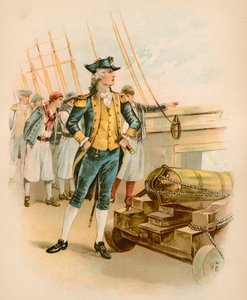 John Paul Jones, az amerikai haditengerészet első kapitánya