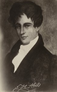 Niels Henrik Abel (1801-1829), norvég matematikus