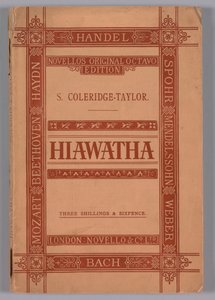 The Song of Hiawatha Op.30, 1900. alkotó: Novello and Company