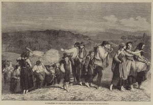 Szénaverés Németországban, az utolsó rakomány alkotó: O.A. Sickert