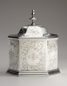 Teáskanna, 1845 alkotó: Obadiah Rich