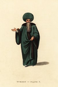 Az Ulemák főnöke vagy jogprofesszorok alkotó: Octavian (after) Dalvimart