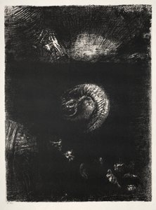 És mindenféle félelmetes lény előkerül alkotó: Odilon Redon