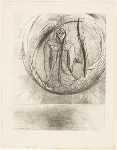 És túl, az Asztrálbálvány, az Apoteózis, 6/2. tábla alkotó: Odilon Redon