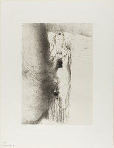 És az angyal elvitte a füstölőt, 12/4. tábla alkotó: Odilon Redon