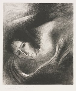 És az ördög, aki megtévesztette őket, a Tűz és Kénkő tavába vetették, ahol a fenevad és a hamis próféta van alkotó: Odilon Redon