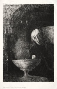És a Kereső végtelen kereséssel foglalkozott alkotó: Odilon Redon