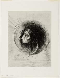 Virágzó, tányér az In Dreams-ből alkotó: Odilon Redon
