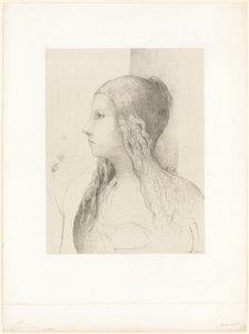 Brünnhilde (Az istenek alkonya) alkotó: Odilon Redon