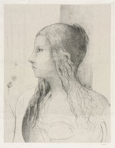 Brünnhilde az Istenek alkonyában alkotó: Odilon Redon
