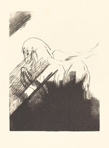 Cheval aile (szárnyas ló) alkotó: Odilon Redon