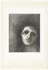 Christus Krisztus (cím a tárgyon) alkotó: Odilon Redon