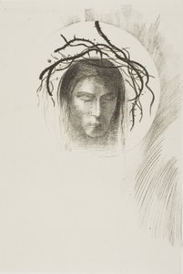 Végre megjelenik a nap, és a Nap Korongjában felragyog Jézus Krisztus arca, 24/24. alkotó: Odilon Redon