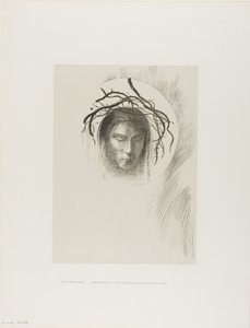 Végre megjelenik a nap, és a Nap Korongjában felragyog Jézus Krisztus arca, 24/24. alkotó: Odilon Redon