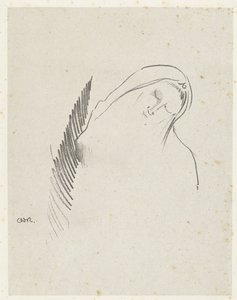 Pofonból Az alvás alkotó: Odilon Redon