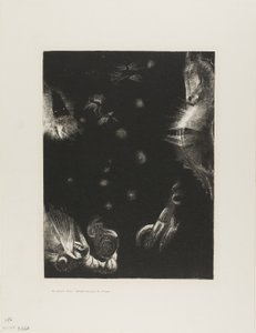 Különböző népek élnek az óceán országaiban, 23/24-es tábla alkotó: Odilon Redon