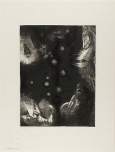 Különböző népek élnek az óceán országaiban, 23/24-es tábla alkotó: Odilon Redon