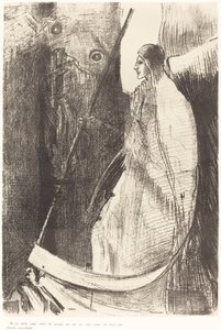 És egy másik angyal jött ki a templomból, amely a mennyben van, és annak is éles sarlója volt alkotó: Odilon Redon