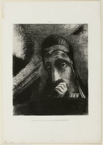 Face of Mystery (Álmomban láttam az égen a FACE OF MYSTERY), 1. tábla a Homage to Goyától alkotó: Odilon Redon