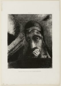 Face of Mystery (Álmomban láttam az égen a FACE OF MYSTERY), 1. tábla a Homage to Goyától alkotó: Odilon Redon