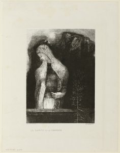 Női Szent és Bogáncs alkotó: Odilon Redon
