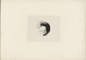 A festészet idealista mozgalma címlapja, André Mellerio alkotó: Odilon Redon