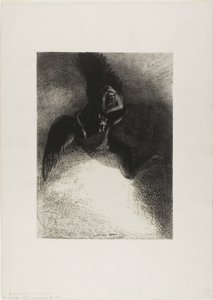 A Gustave Flaubert előlapja (Gustave Flaubertnek) alkotó: Odilon Redon