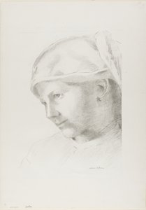 Lány alkotó: Odilon Redon