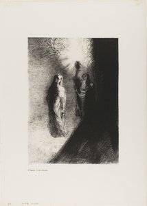 Felemeli a bronzurnát, 10/4. tábla alkotó: Odilon Redon