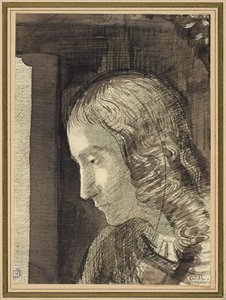 Fej balra alkotó: Odilon Redon