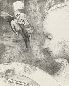 Mennyei művészet, 1894 (nyomtatott) alkotó: Odilon Redon