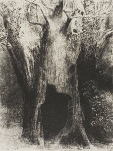 Elmerültem a magányban. Mögöttem a fán laktam, 24/9. tábla alkotó: Odilon Redon