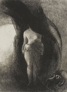 Még mindig a Nagy Ízisz vagyok! Még soha senki nem emelte fel a fátylat! Az én utódom a Nap!, 24/16. tábla alkotó: Odilon Redon