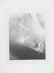 A szakadékba zuhan... alkotó: Odilon Redon