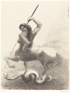 Voltak küzdelmek és hiábavaló győzelmek alkotó: Odilon Redon