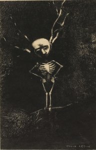 Az ágak labirintusában megjelent a sápadt alak, 7/2. tábla alkotó: Odilon Redon