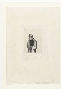 Kleine prelaat Kis prelátus (cím a tárgyon) alkotó: Odilon Redon