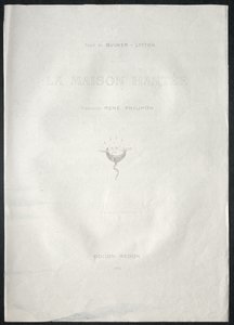A kísértetház, 1896. alkotó: Odilon Redon