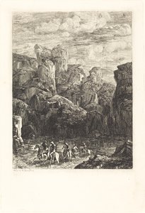 Le Gue (A Ford) alkotó: Odilon Redon