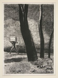 A szerencsejátékos, az Álomban portfólióból alkotó: Odilon Redon