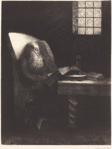 Az olvasó alkotó: Odilon Redon
