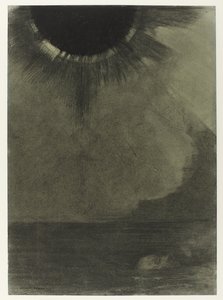 Le Noyé Vízbe fulladás, holdfényben alkotó: Odilon Redon