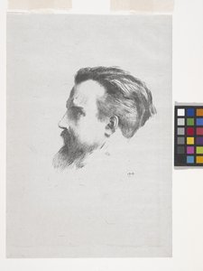 Maurice Denis (litográfia chine volant papíron) alkotó: Odilon Redon