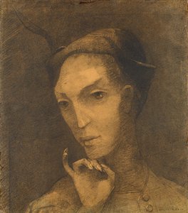 Mefisztó alkotó: Odilon Redon