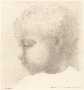 Mon Enfant (Az én gyermekem) alkotó: Odilon Redon