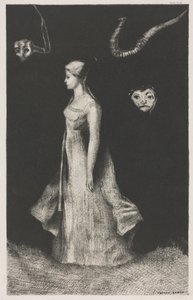 Megszállottság, rögeszme alkotó: Odilon Redon