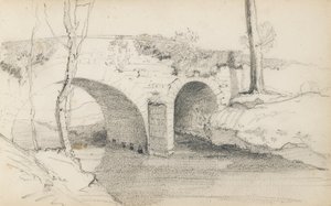 Oldal egy vázlatfüzetből, „Baszkföld” alkotó: Odilon Redon