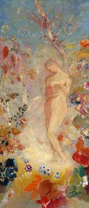 Pandora, 1914 körül alkotó: Odilon Redon